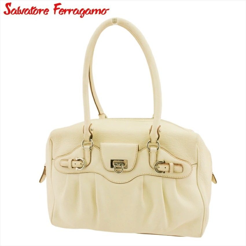サルヴァトーレ フェラガモ トートバッグ トート ショルダー バッグ レディース ガンチーニ Salvatore Ferragamo 中古