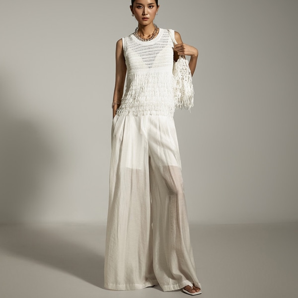 P3546 シースルー スラックス