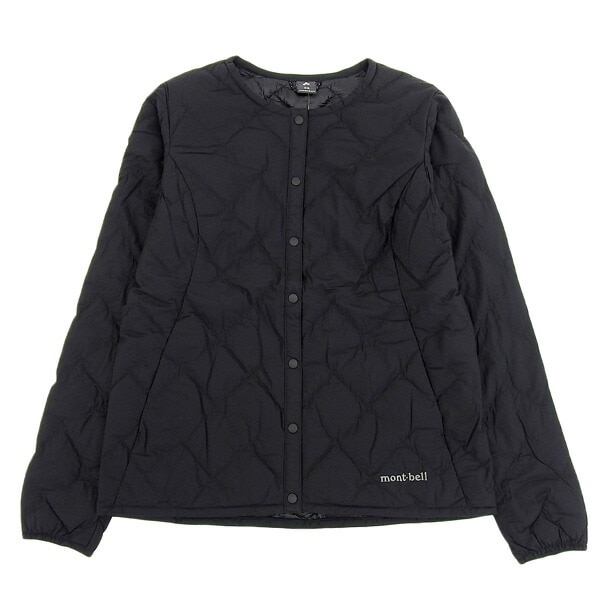 モンベル スペリオダウン ラウンドネックジャケット レディース ダウンジャケット S ナイロン ブラック Superior Down Round NeckSeries 1101667 RS110166
