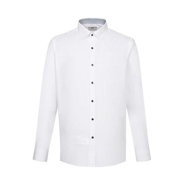 ポリ混紡ツイル組織ドレスシャツ コンフォートスリムフィット__DLA1SHDL203A1