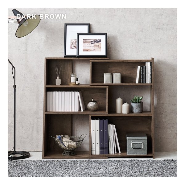 スライドラック RCC-1130 幅60100×奥行31×高さ90cm ブラウン RCC-1130BR