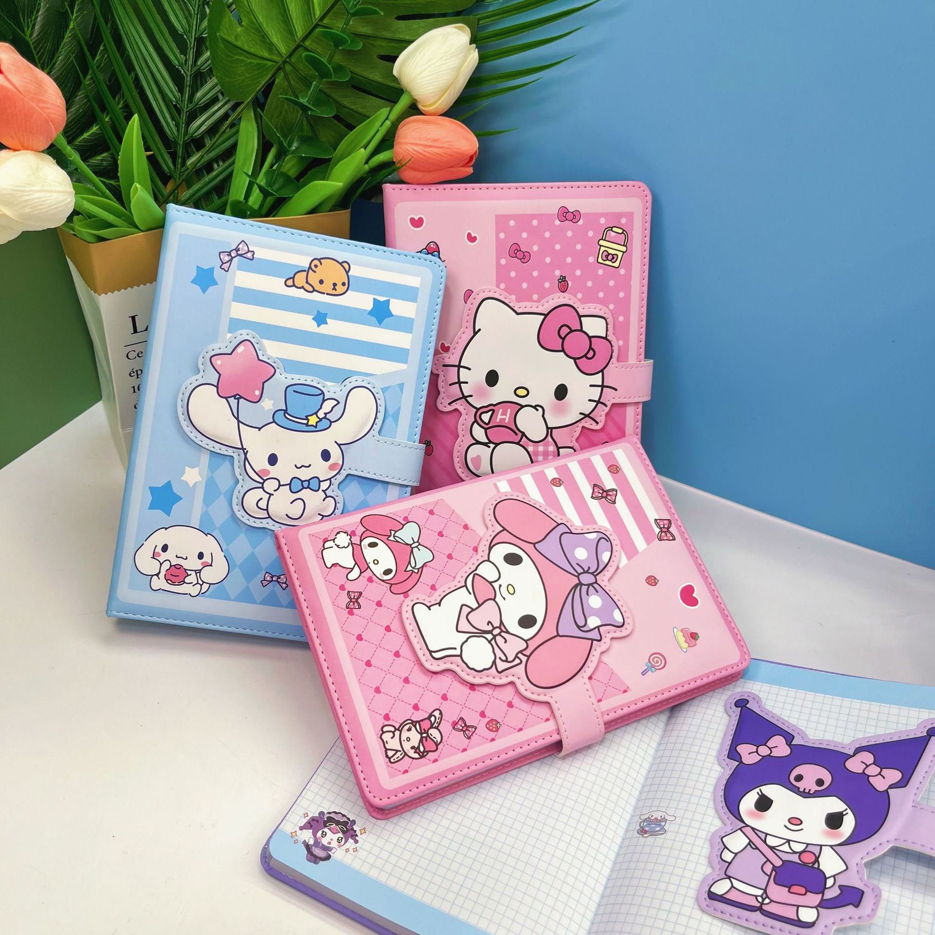 【12個パック】学生ノートクロミ 32k 磁気ブック漫画日本と韓国のかわいいオフィス学習メモ帳ノート 5,294円