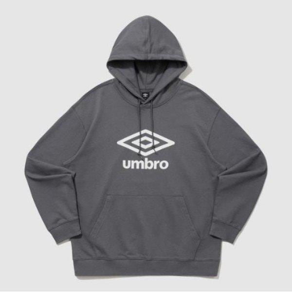 パーカー CQK UQ123CHD18-MCH エッセンシャル ビッグロゴ フード付きTシャツ / H.CHARCOAL 8,671円