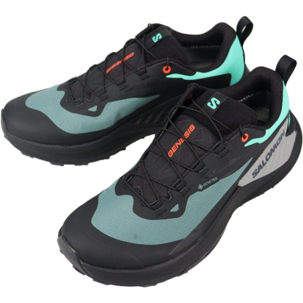 正規品 トレイルランニングシューズ GENESIS GORE-TEX ノースアトランティック/ブラック/シャークスキン476883