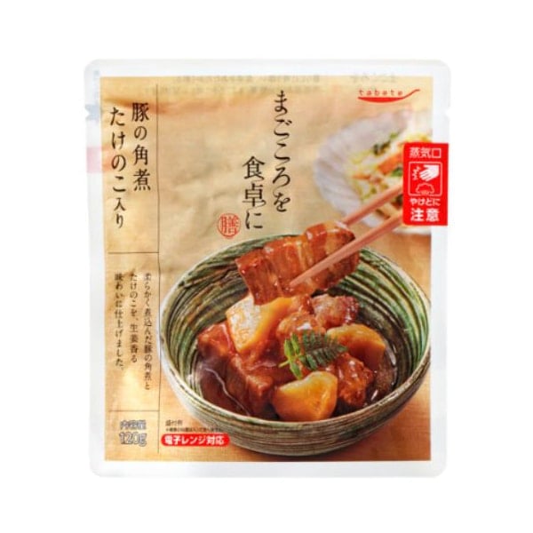 tabeteまごころを食卓に 膳 豚の角煮たけのこ入り 120g ×30 メーカー直送