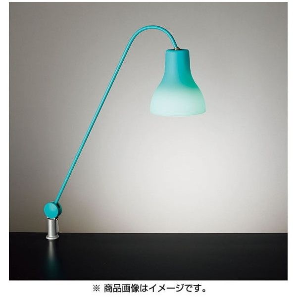 Z-J9000-BL ブルー Z-LIGHT ミニモ 卓上型LEDデスクスタンド (クランプ取付・白熱球40W相当)