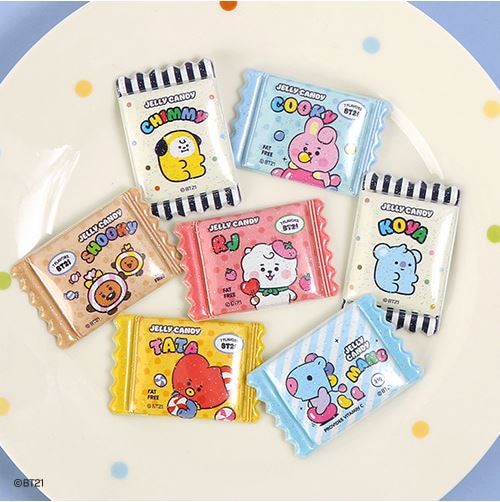 Qoo10] BT21 オフィス 冷蔵庫 マグネット BTS 公