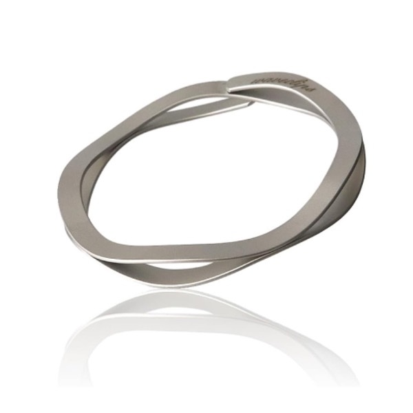 WAVECLIPS マネークリップ シルバー S（スモール） 3個セット