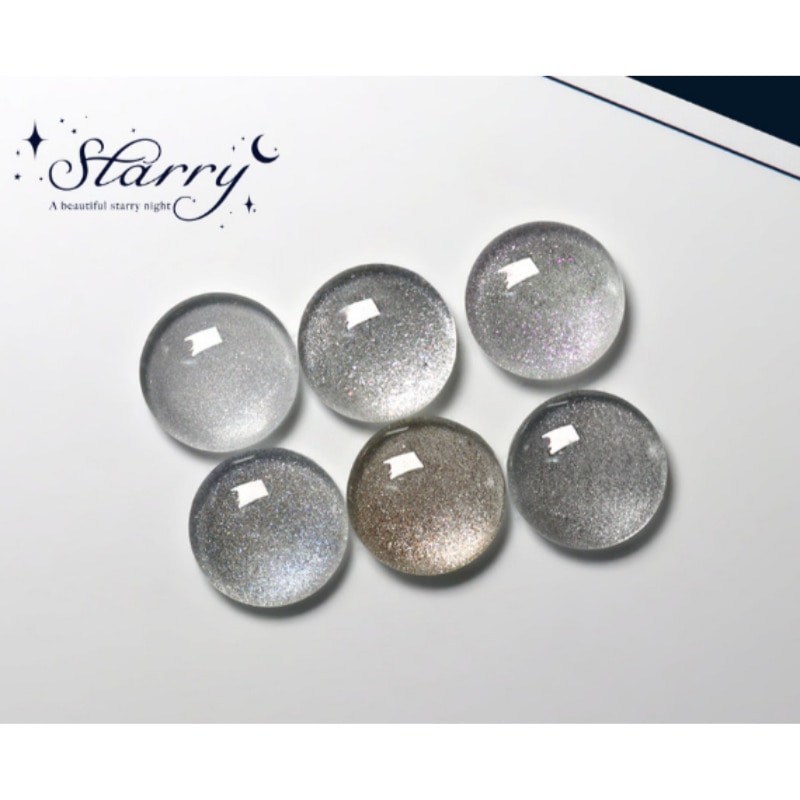 BESSIE / STARRY Nail Magnet gel & Syrup gel 8 Set