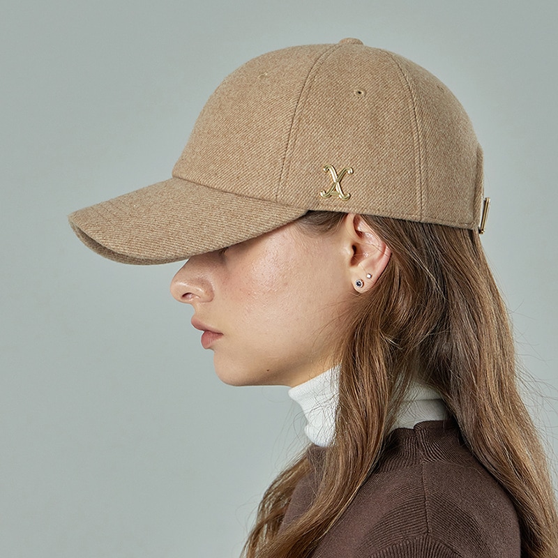 Qoo10 VARZAR VA カーブド リンクキャップ 無地 キ