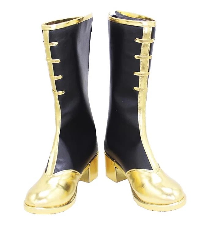 コスプレ靴 緑仙 ホロライブ YouTuber VTuber 下駄 シューズ 長靴 コスプレ クリスマス ハロウィン