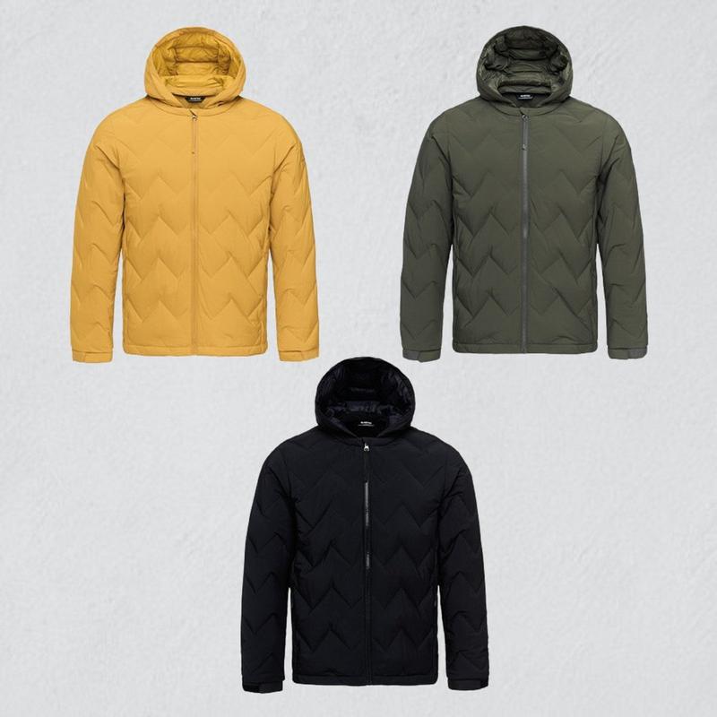 25年度 F/W 新商品 軽量級ダウンジャケット 男性 フーディ パルバット ダウンジャケット1 ( 1BYPAWU036 )