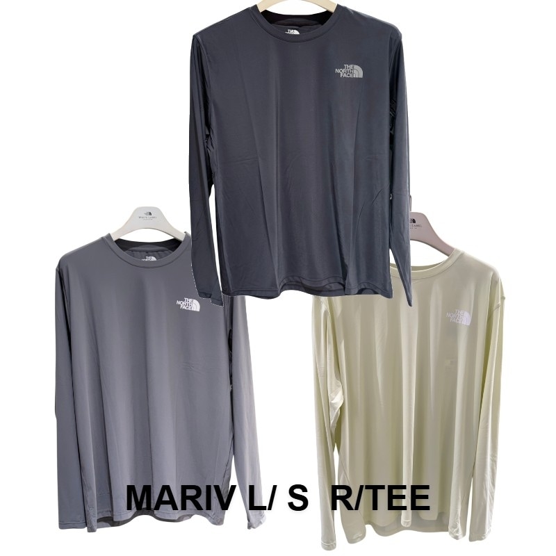 韓国正規品保証 関税負担なしNT7TS06J MARIV L S R TEEイリー 基本 着装 男子 女子 人気 韓国 ファッション 男女共用 アウトドア