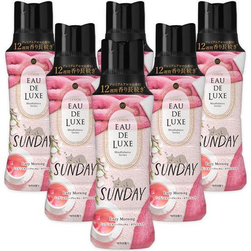レノア オードリュクス 香り付け専用ビーズ マインドフルネスシリーズ サンデー 本体 520mL×6本 [ケース品]