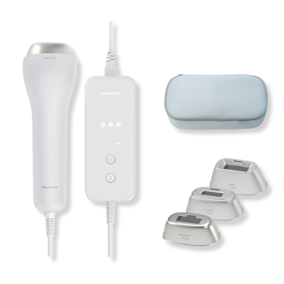 Panasonic ES-WG0A-H 光美容器 スムースエピ グレー パナソニックメガ