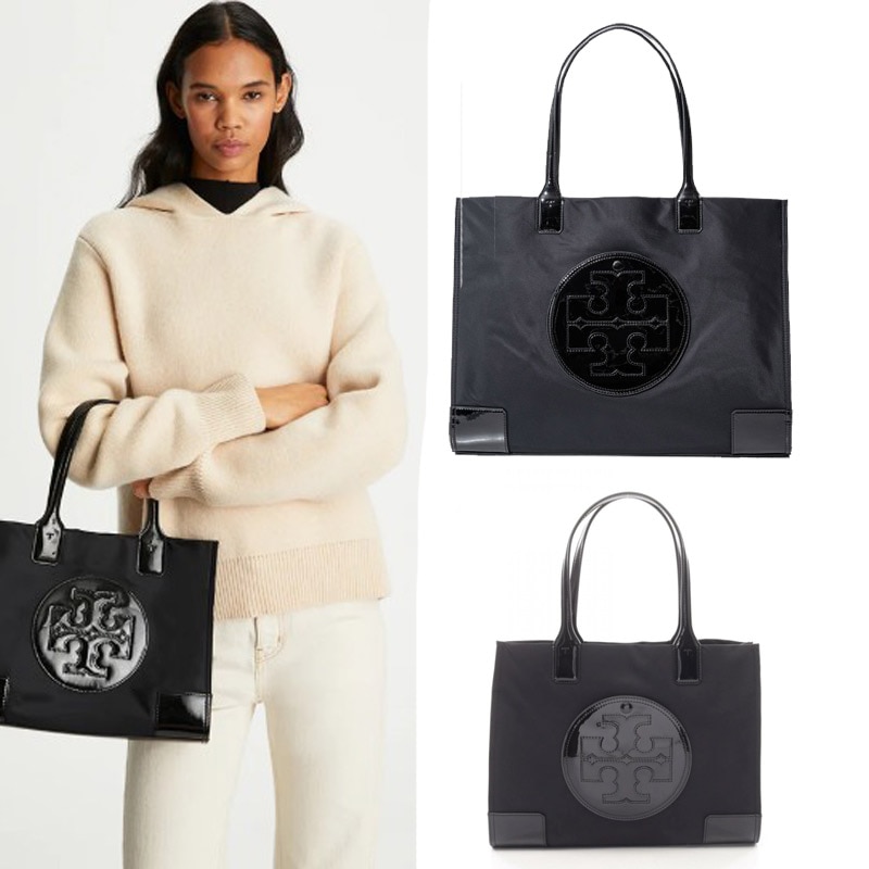 ELLA PATENT TOTE 　90479　 90482
