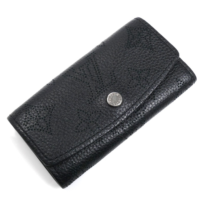 LOUIS VUITTON ルイ・ヴィトン ミュルティクレ 4 キーケース マヒナ M64054 TN4280 レディース 中古