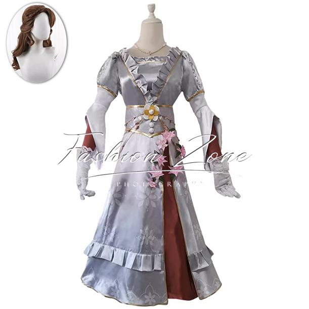 【品質良い 大好評中】迅速な出荷IdentityV 第五人格 心理学者 演繹星 ジュリエット コスプレ衣装 ウィッグ 靴 cosplay ハロウィン 演出服 変装