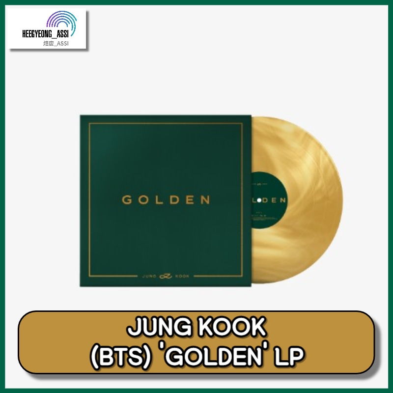 JUNG KOOK (BTS) GOLDEN LP