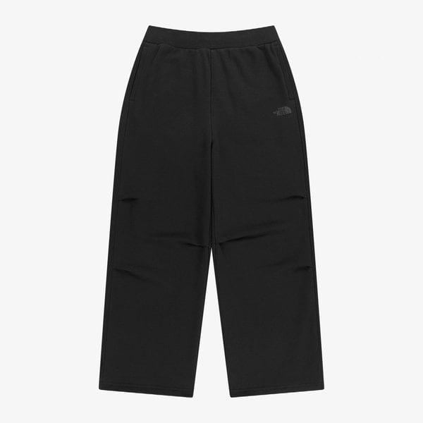 [公式] NP6KR53J ホワイトラベル ロゴ スウェットパンツ BLACK