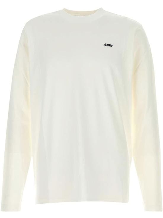 AUTRY Men T-Shirts LSPX A6JWJERSEYWHITE White