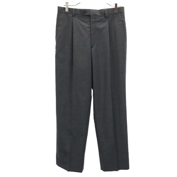 日本製 ウール スラックスパンツ 82 グレー メンズ