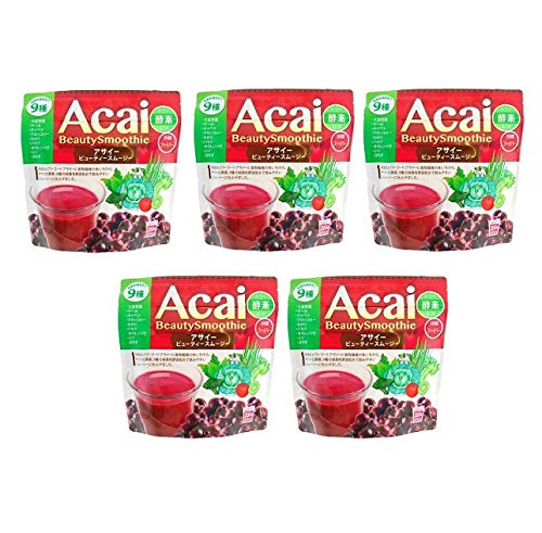 【ユニマットリケン】アサイービューティスムージー ２００ｇ ×５個セット