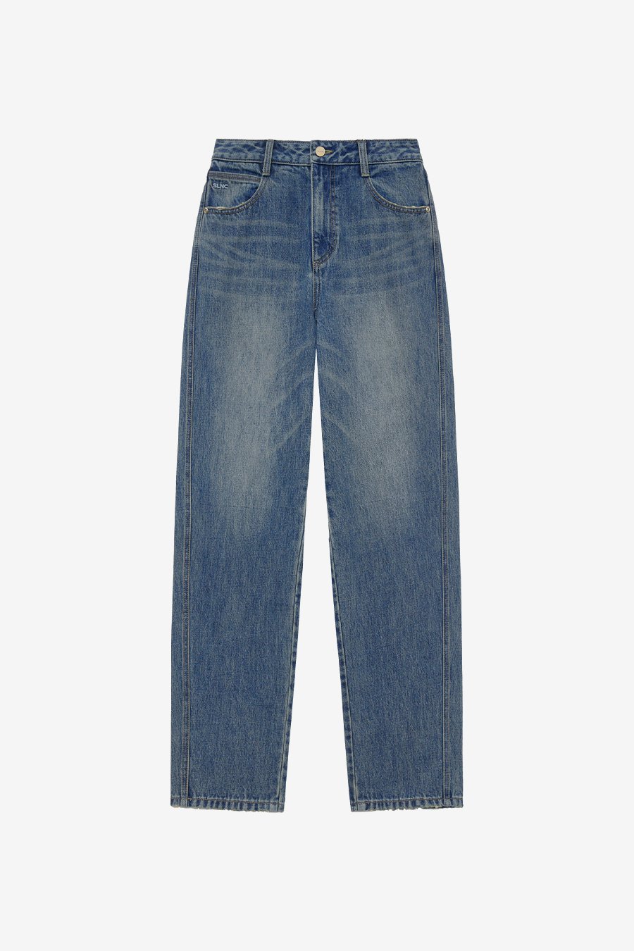 【INSILENCE】 VINTAGE REGULAR DENIM : DEEP BLUE