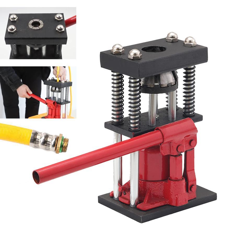 圧力パイプ YG-04 手動油圧パイプ 6角圧着 外径8mm25mm対応 裸圧着ペンチ 圧着ペンチ 使いやすい圧着機 手動農業用高圧ホース用油圧パッド