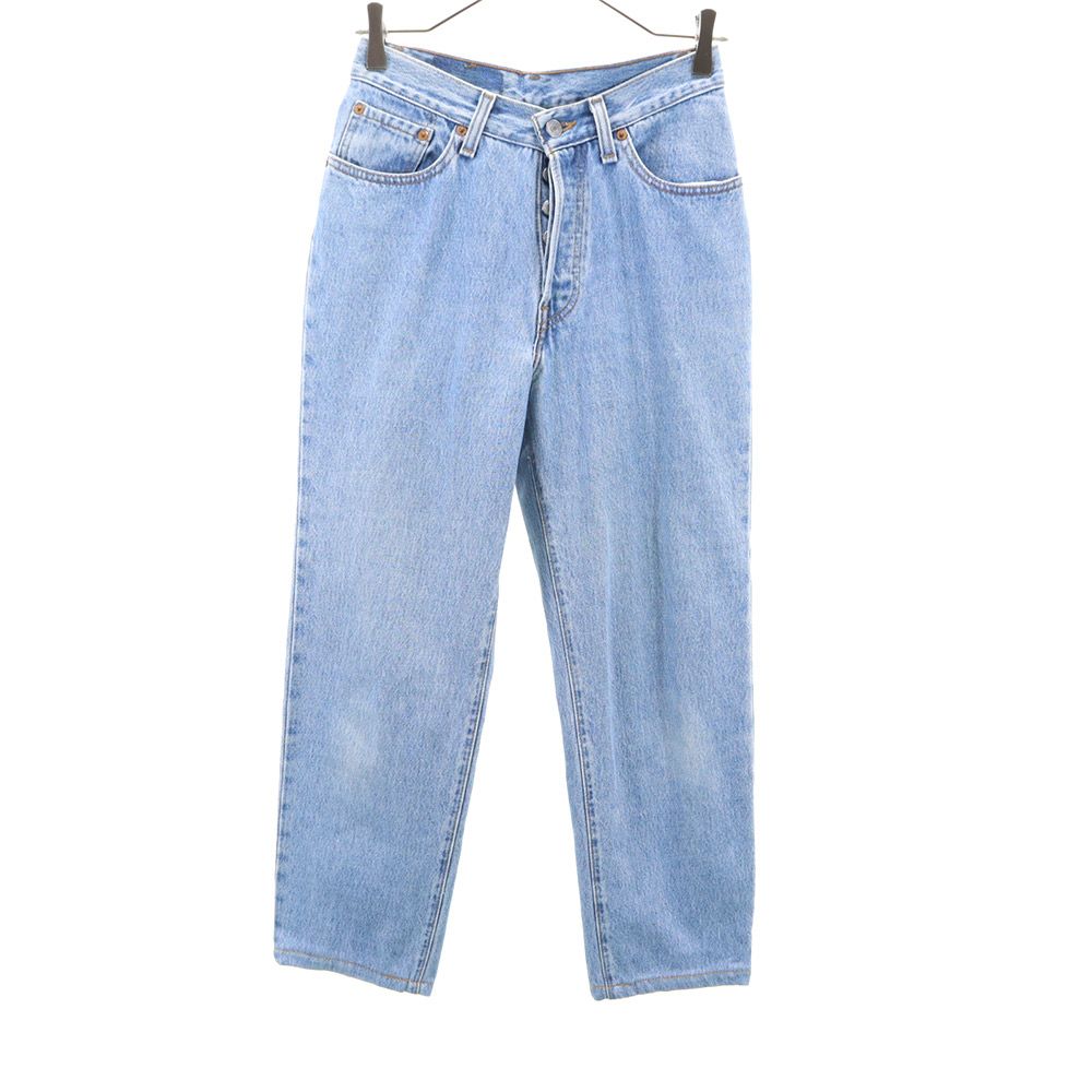 90s 501 USA製 テーパードデニムパンツ M ボタンフライ