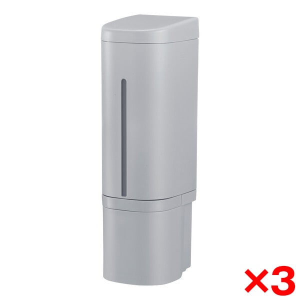 3個セット ホバー シールフックディスペンサー 500 グレー