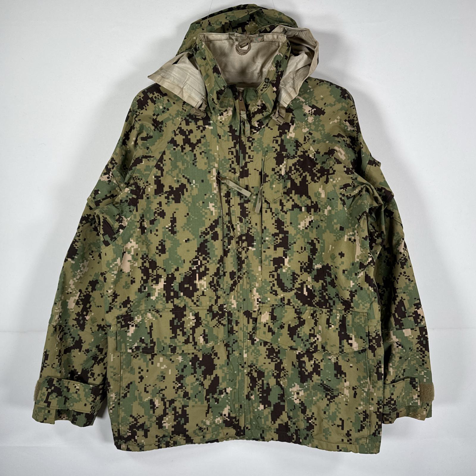 古着 ミリタリージャケット ECWCS 米軍 デジタルカモフラ 迷彩 ゴアテックスパーカー GORE-TEX　デジカモ small-short グリーン メンズ 12,375円