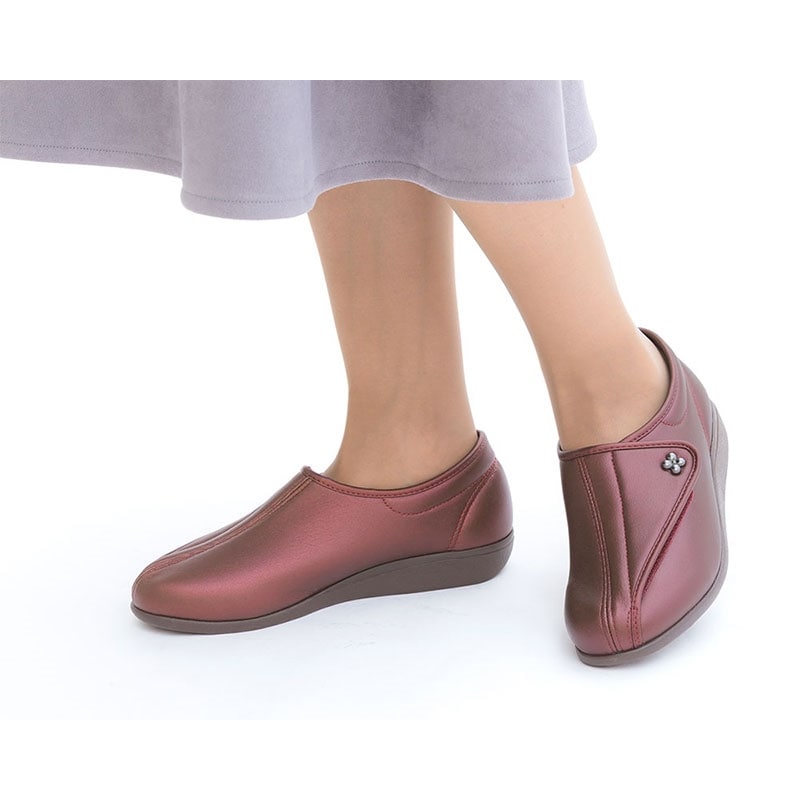 Asahi 快歩主義L011 ワインスムース (KS21043SM)