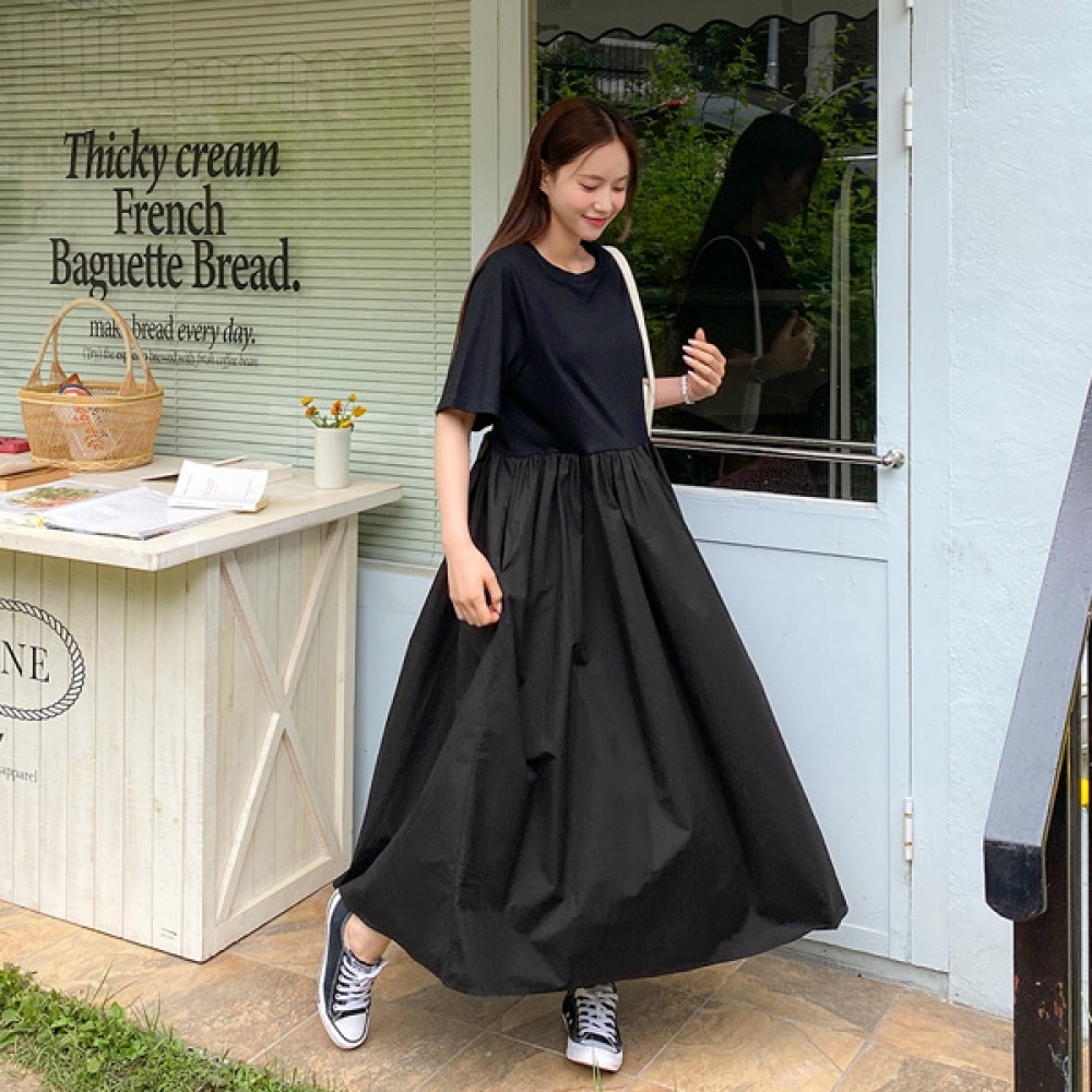 【イーブレット・バイ・ジェイスタイル】イーブレットヘロインコットンロングワンピース Jスタイル