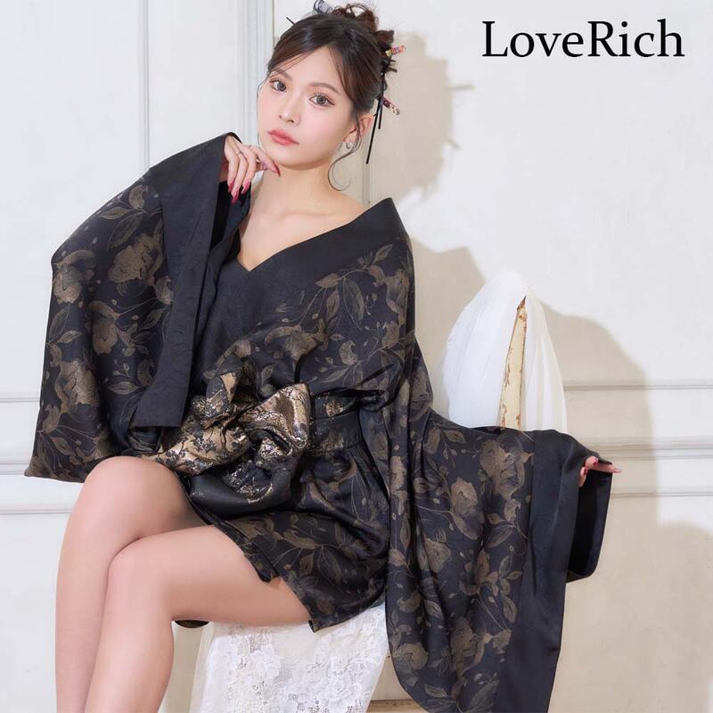 2色ホワイト ブラック 花魁 着物ドレス セクシー 着物 ドレス 着物風ドレス キャバドレス ミニドレス コスプレ 衣装 インスタ 撮影 キャバ お水 パーティー イベント艶やか花魁スタイル！和 7,834円