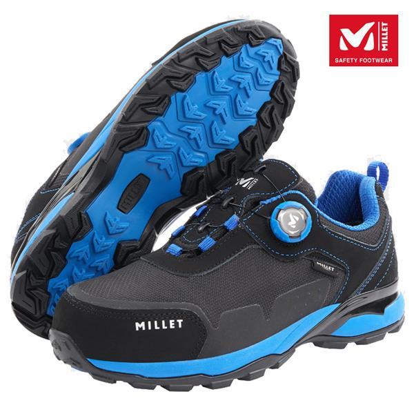 L-52 4インチ安全靴 ダイヤル装着 取り外しが簡単なノンスリップ軽量安全靴 メッシュ生地使用