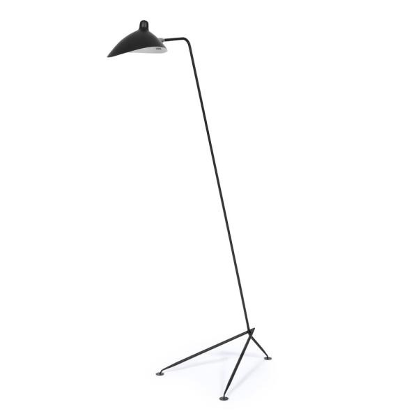 照明 スタンドライト 照明器具 ルームライト おしゃれ セルジュ・ムーユ ランパデール アン ルミエール フロアスタンド フロアライト リプロダクト ブラック