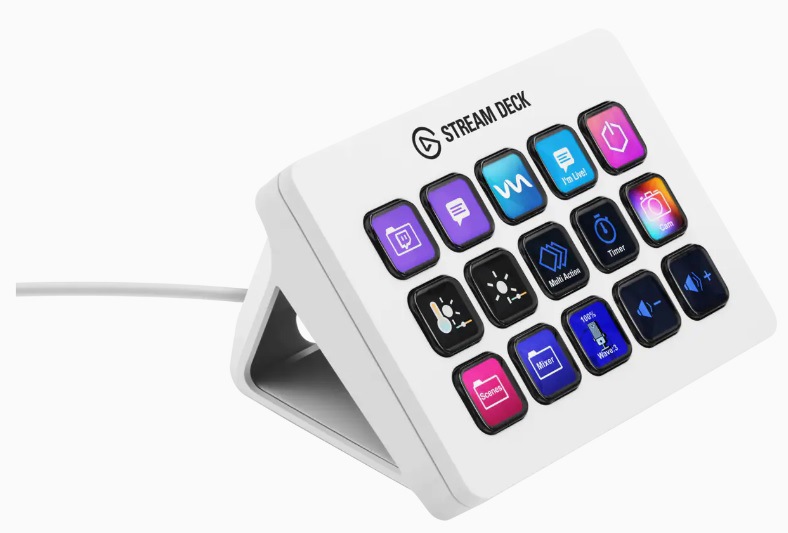 elgato（エルガト） ストリームデッキ MK.2 White（日本語パッケージ） 10GBA9911JP