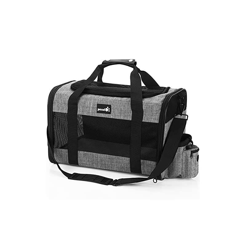 ペットキャリーバッグ 手提げショルダー 猫 ウサギ 小型犬 小動物用 通気性 脱歩防止 旅行