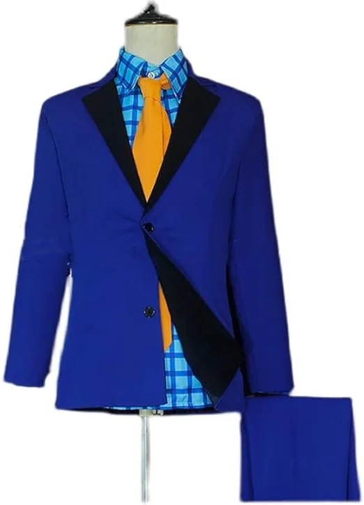 ヒプノシスマイク どついたれ本舗 白膠木簓 ぬるでささら コスプレ衣装 +靴 (ウィッグ追加可)