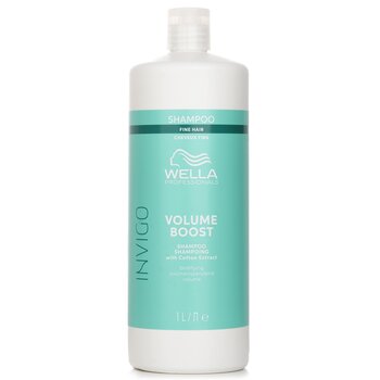 Wella Invigo ボリューム ブースト シャンプー コットンエキス入り 細い髪用