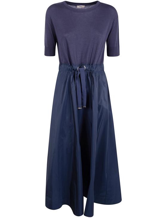 HERNO Women Mid Skirts AB000032D 52056 098 9200 BLUE NAVY