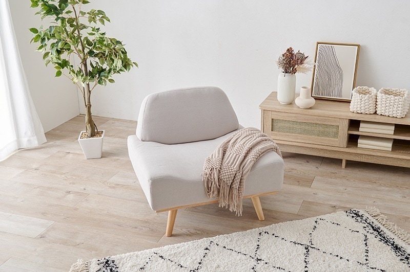 ソファー 1人掛け おしゃれ 北欧モダン かわいい ワイド 一人掛け パーソナルチェア ひとり用 幅75cm