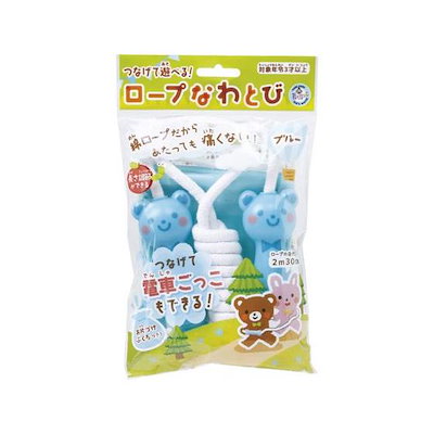 他サイト： ロープなわとび 青 銀鳥 044-410の商品画像