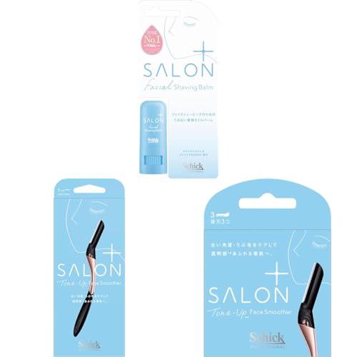 【セット買い】Schick(シック) サロンプラス フェイシャルシェービングバーム フェイス ケア + Schick(シック) シック Schick ハイドロシルク サロンプラス トーンアップ フェイ