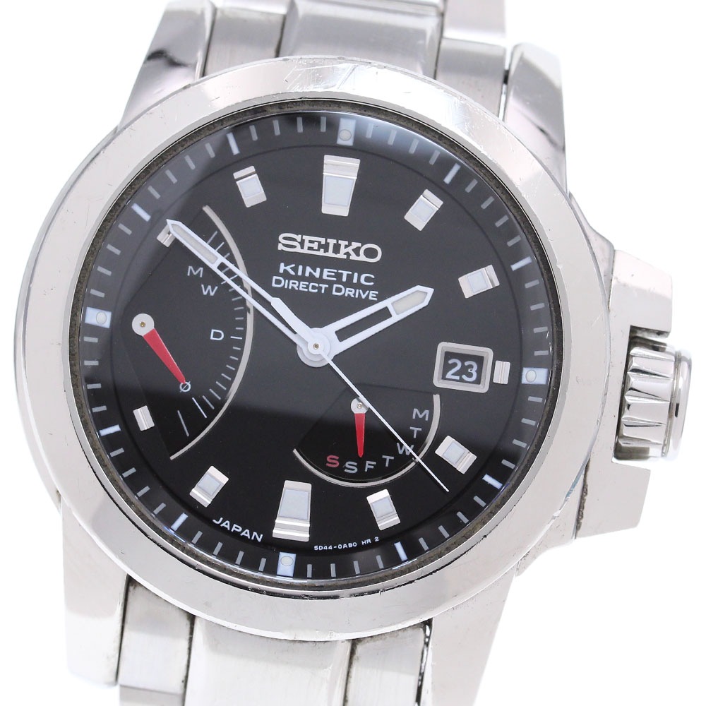 セイコー SEIKO SAGG007/5D44-0AB0 ブライツ フェニックス キネティック・ダイレクトドライブ オートクォーツ メンズ 箱保証書付き_868476【中古】