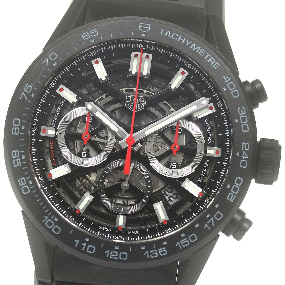 タグホイヤー TAG HEUER CBG2A90 カレラ キャリバー ホイヤー02クロノグラフ 自動巻き メンズ _869942【中古】