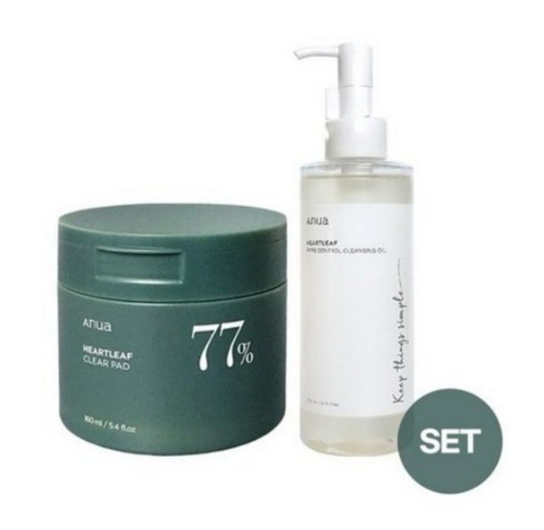 ドクダミ クリア パッド 70枚 + ドクダミ クレンジングオイル 200ml