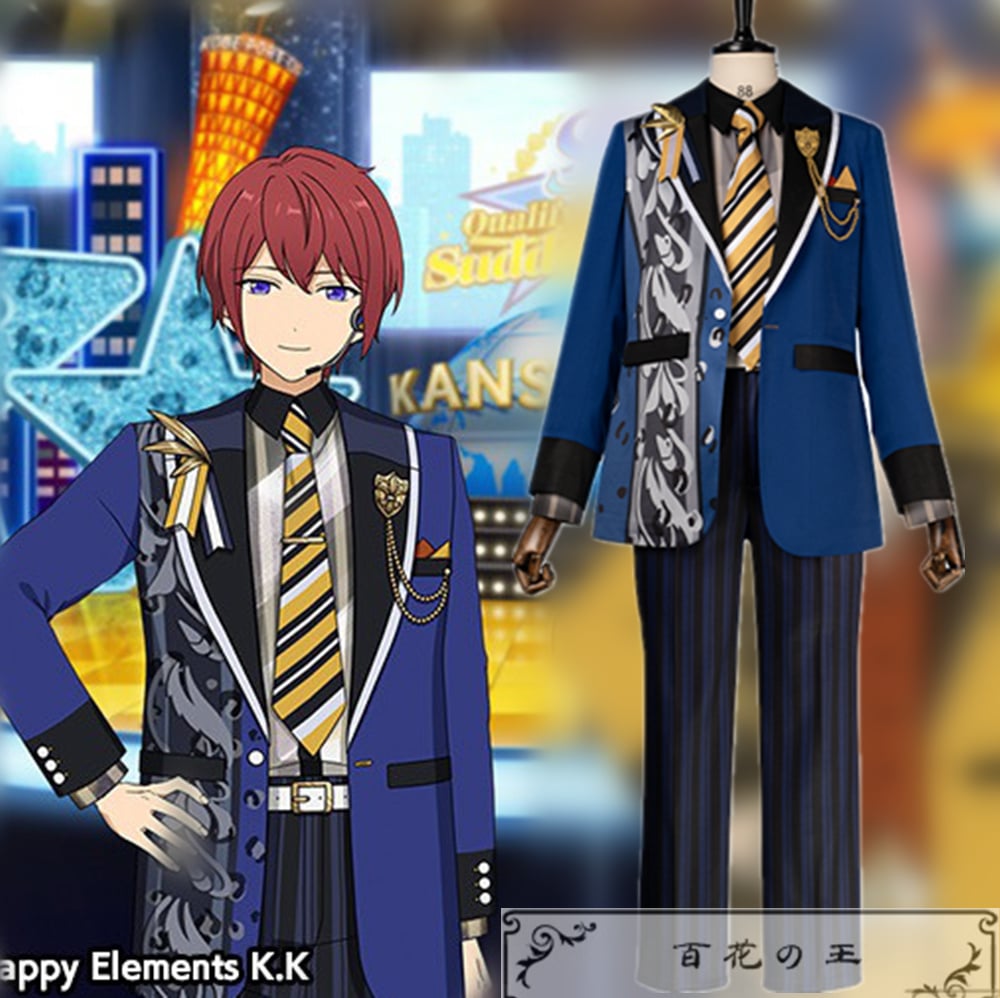 あんスタ Knights 『SS』編／7th Stageサドンデス 朱桜司 瀬名泉 鳴上嵐 朔間凛月 月永レオ コスプレ衣装 コスチューム