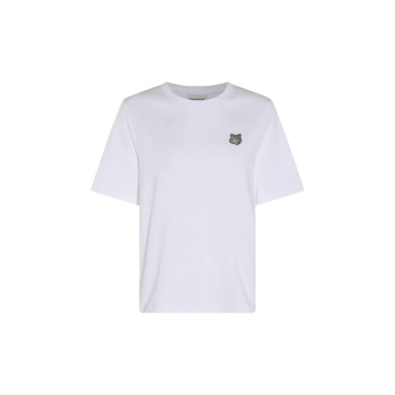 [ロロモダ] メゾンキツネ ボールド フォックスヘッド レディース半袖Tシャツ / MW00111KJ0119-P100